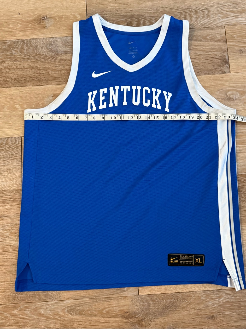 Nike Kentucky Blue Basketball Jersey